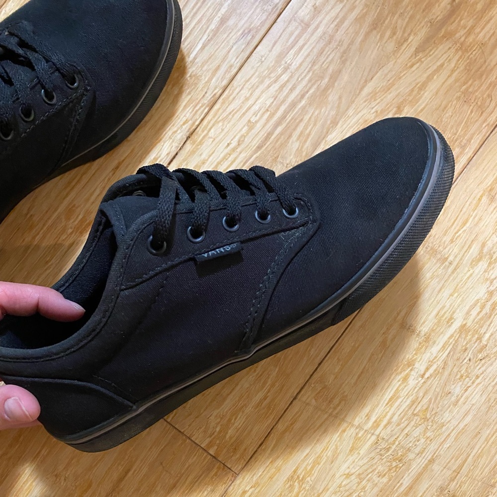 All Black Vans